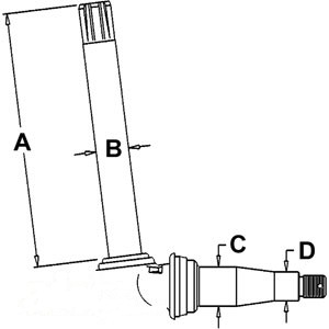 SPINDLE LH/RH — Part #EAP-103966