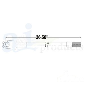 AXLE SHAFT RH — Part #EAP-103998