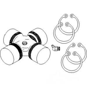 U-JOINT CROSS & BEARING — Part #EAP-104041