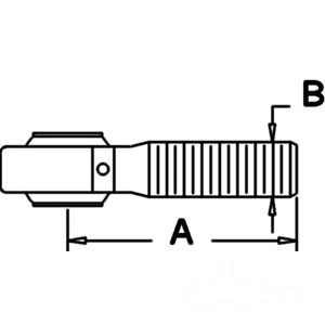 TIE ROD SHORT THREADED — Part #EAP-104044