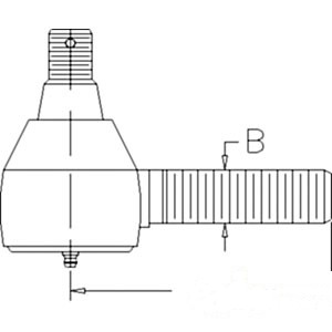 TIE ROD SHORT THREADED — Part #EAP-104050