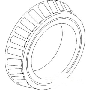 CONE TAPERED ROLLER — Part #EAP-104313