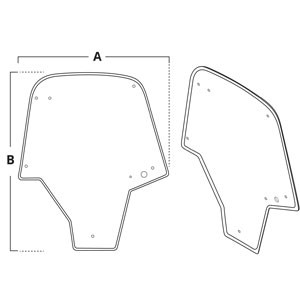 GLASS DOOR (LH) — Part #EAP-104438
