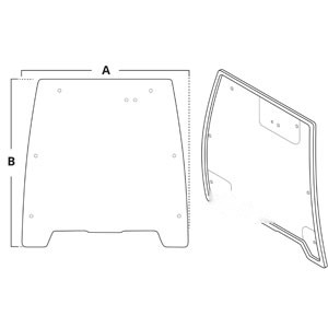 GLASS FRONT — Part #EAP-104471