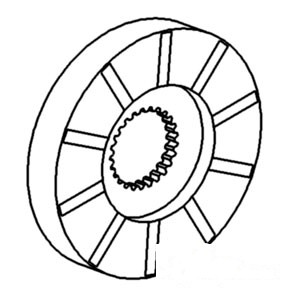 BRAKE DISC — Part #EAP-104506