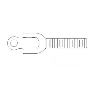 CENTER LINK END — Part #EAP-104800