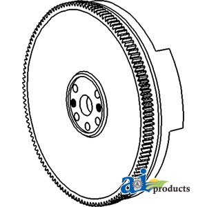FLYWHEEL W/ RING GEAR — Part #EAP-105298