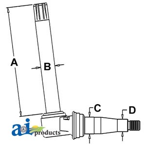 SPINDLE LH/RH — Part #EAP-105307