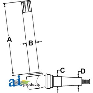 SPINDLE LH/RH — Part #EAP-105422