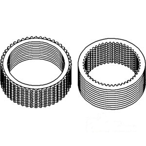 SYNCRONIZER DISC KIT — Part #EAP-105528