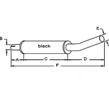 MUFFLER — Part #EAP-105773