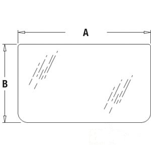 GLASS LOWER — Part #EAP-105801