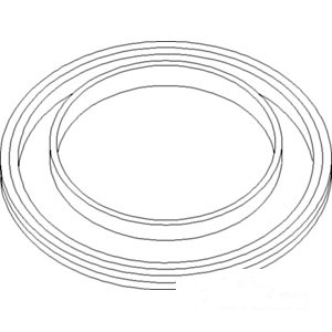 SEAL REAR AXLE SHAFT — Part #EAP-105868