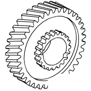GEAR (3RD & 7TH) — Part #EAP-105986