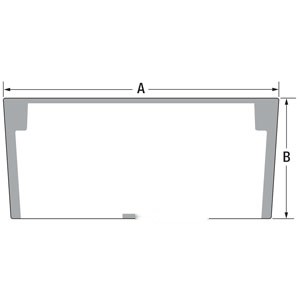 GLASS; FRONT WINDSHIELD — Part #EAP-106066