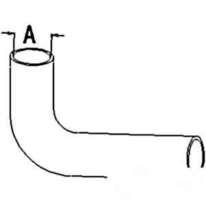 RADIATOR HOSE UPPER — Part #EAP-106600