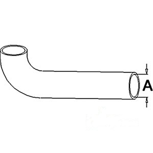 RADIATOR HOSE UPPER — Part #EAP-106613