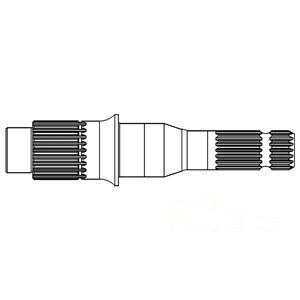 PTO SHAFT 1-3/8-21 SPLINE — Part #EAP-106647