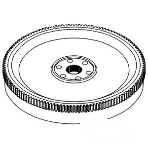 FLYWHEEL W/ RING GEAR — Part #EAP-106679