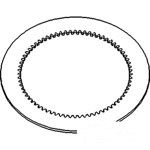 CLUTCH PLATE STEEL — Part #EAP-106685