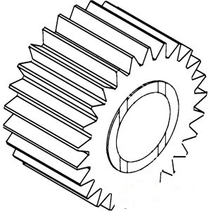 GEAR FINAL DRIVE PINION — Part #EAP-106746