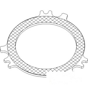 PLATE CLUTCH W/ TABS; C1 — Part #EAP-106748