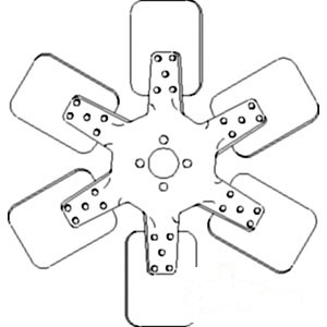 FAN 6 BLADE — Part #EAP-106763