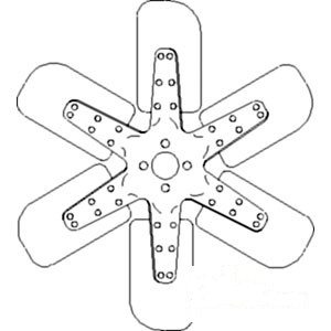 FAN 6 BLADE — Part #EAP-106767
