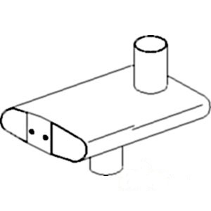 MUFFLER — Part #EAP-106788
