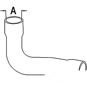 RADIATOR HOSE LOWER — Part #EAP-106844
