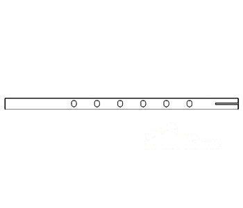 TIE ROD ADJ. ROD 20.1/4 — Part #EAP-106922