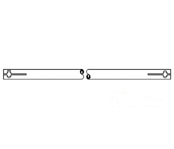 TIE ROD TUBE 34.1/2 — Part #EAP-106923
