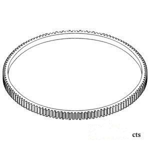 RING GEAR FLYWHEEL — Part #EAP-106959