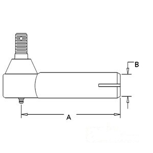 TIE ROD FEMALE THREAD — Part #EAP-107141