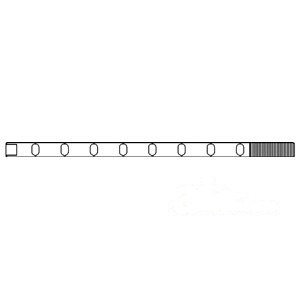 TIE ROD ADJ. ROD 19.3/4 — Part #EAP-107143