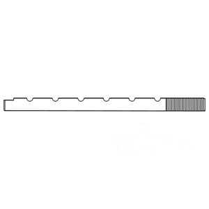 TIE ROD ADJ. ROD 15.3/4 — Part #EAP-107145
