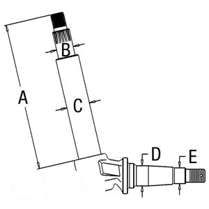 SPINDLE LH/RH — Part #EAP-107393