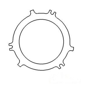 CLUTCH PLATE-STEEL W/TABS — Part #EAP-107401