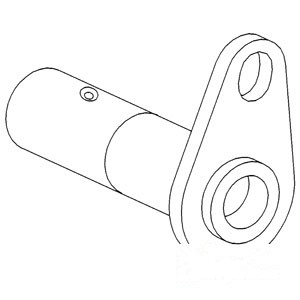 PIVOT PIN REAR SUPPORT — Part #EAP-107435