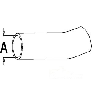 RADIATOR HOSE UPPER — Part #EAP-107443