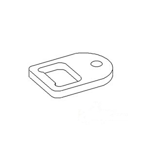 DRAWBAR HANGER BRKT. — Part #EAP-107462