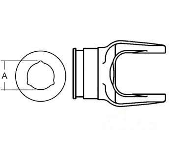YOKE METRIC OUTER SER 1 — Part #EAP-108319