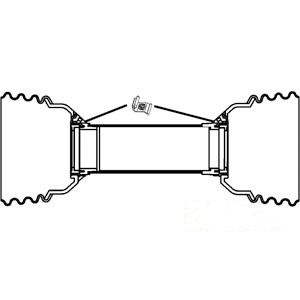 SHIELD KIT W/ BRGS 48" — Part #EAP-108624