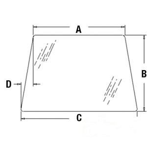 GLASS FRONT — Part #EAP-117912