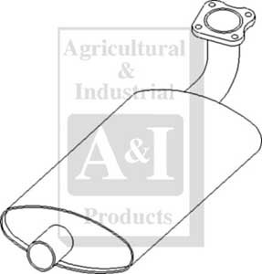 MUFFLER — Part #EAP-117976