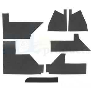CAB FOAM KIT-EARLY(30)BLK — Part #EAP-118101