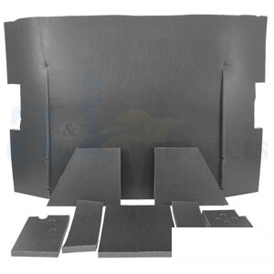 CAB FOAM KIT BLACK — Part #EAP-118108