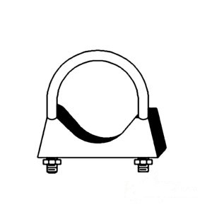 MUFFLER CLAMP (1 1/8") — Part #EAP-118177