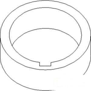 SPACER CRANKSHAFT PULLEY — Part #EAP-120281