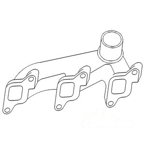 MANIFOLD EXHAUST — Part #EAP-120312